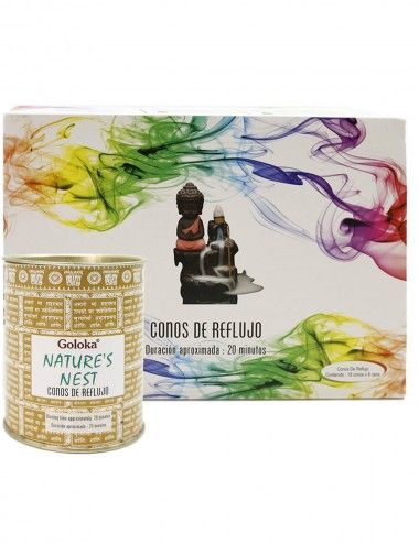 Reflux-Zapfen- Goloka Natur-Nest-Weihrauch 2
