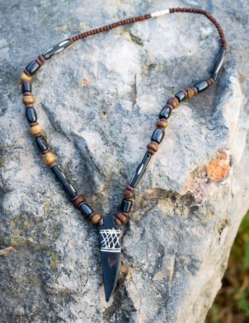 Halskette-Hippie-Mann-Frau-Ethno-Hippie-Unisex