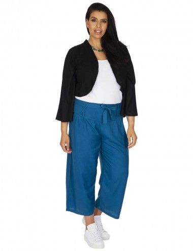 top plus size-black-summer-spring