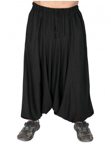 pantaloni-hippie-uomo-merda-neri 2
