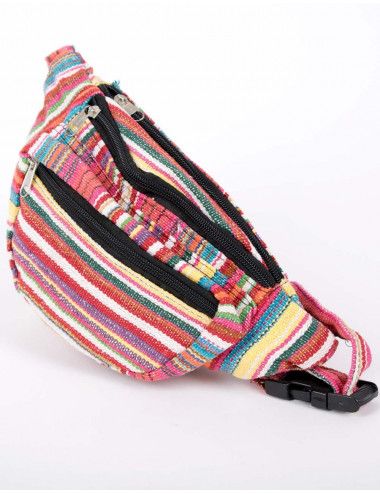 gestreifter Hippie-Bag-Mann 2
