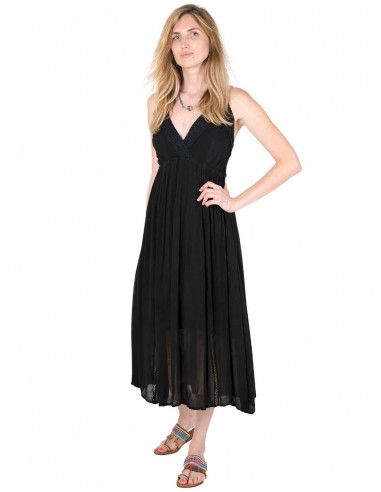 vestido-algodão-tecido-duplo-verão-preto