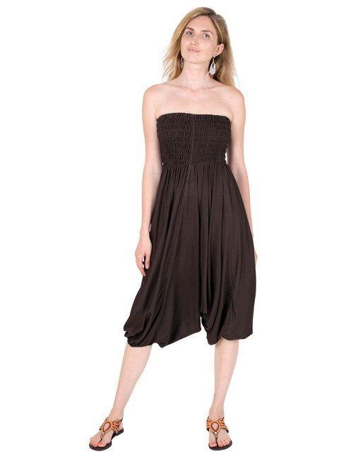 afghanischer-Overall-Saruel-Overall-Kleid-braune-Schokolade