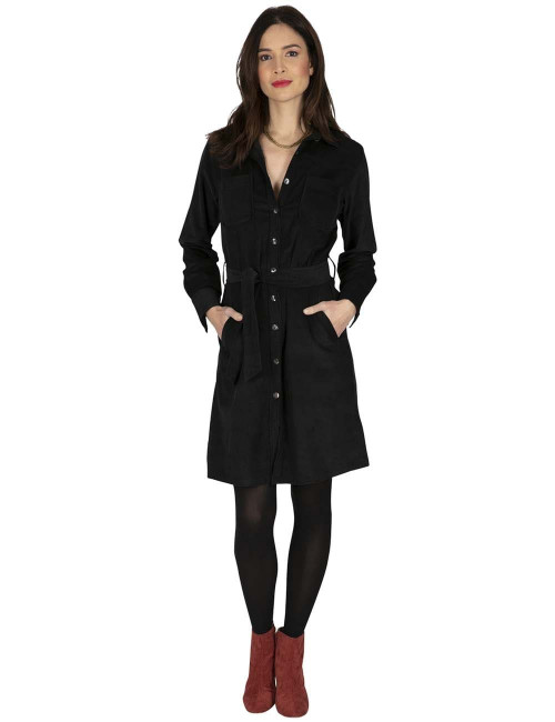 Frack-Mantel-Knöpfe-Samt-Mantel