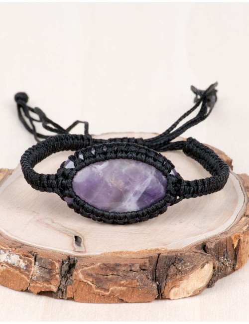 bracelet-unisex-woven-hippie-stone-mineral