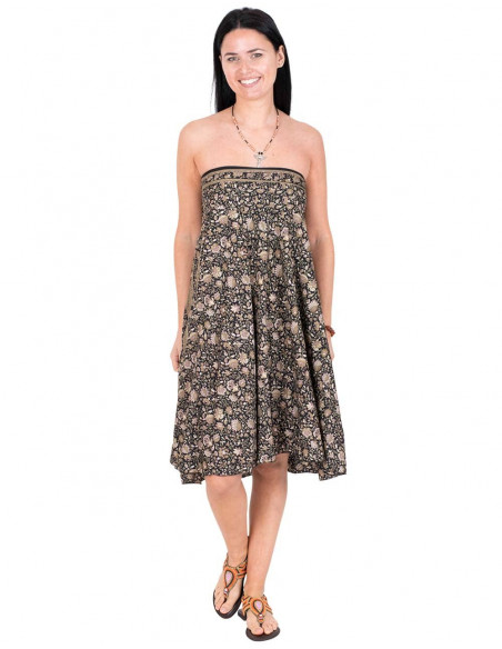 abito in seta combinabile 2 in 1