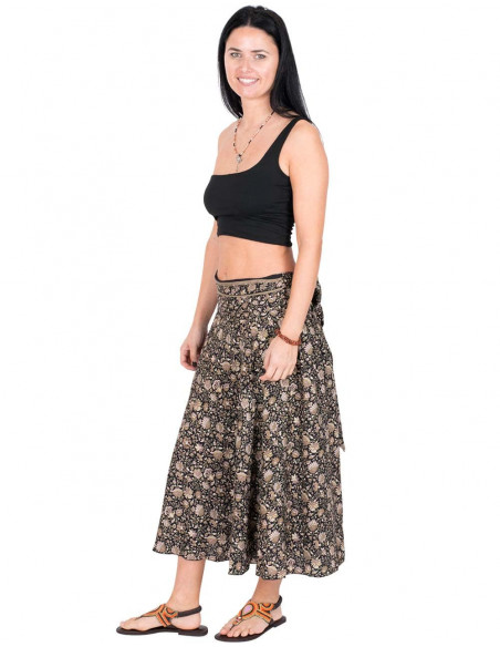 robe-multifonction 2 en 1 en soie