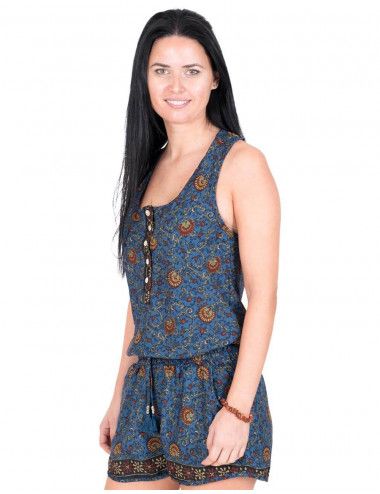 Gedruckte Latzhose