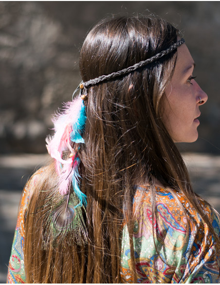 Diadème de cheveux hippie
