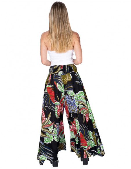 Pantalon jupe à imprimé cachemire
