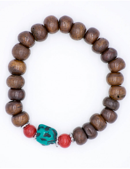 Pulseira marrom unissex