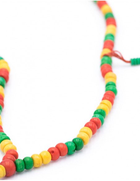 Colorful Buddhist rosary