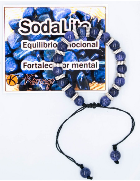Mineralisches Sodalith-Armband