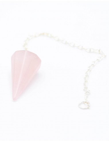 Rose Quartz Mineral Pendulum