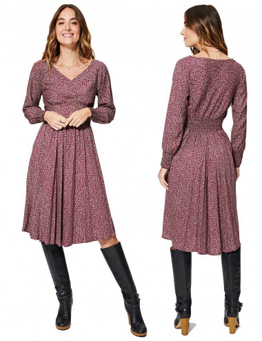 Vestido casual roxo