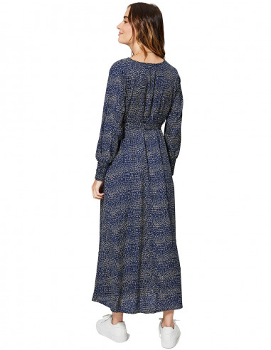 Long Sleeve Wrap Dress