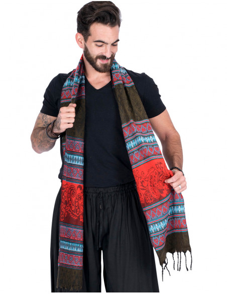 Lenço de lã de algodão unissex