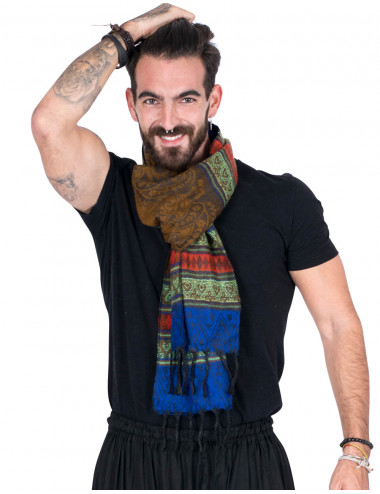 Sciarpa unisex in cotone e...