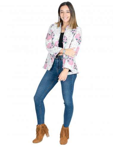chaqueta-reversible-corta-mujer-estampada 2