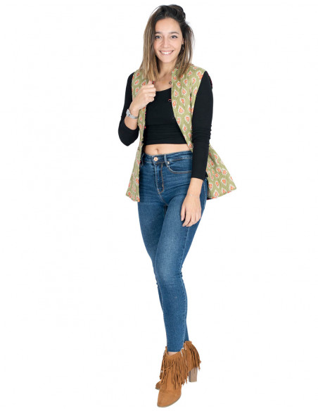 Doppelt bedruckte Weste