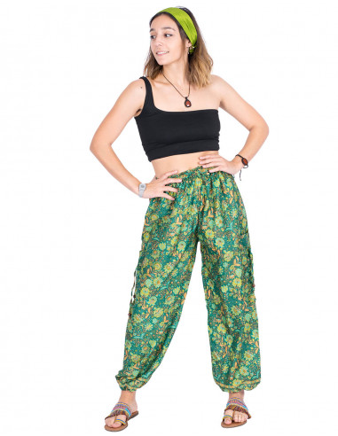 bandana-hippie-style-mujer-seda-verde