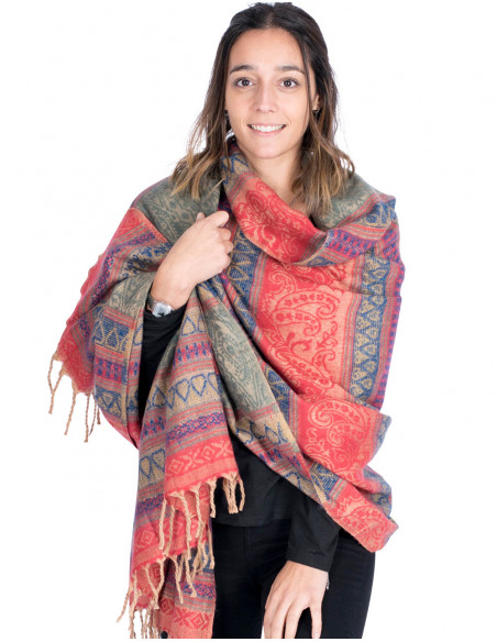 manta-con-flecos-lana-de-algodon