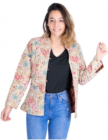 Wendbare Mao-Jacke aus Baumwolle –...