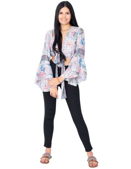 Boho Top maniche larghe