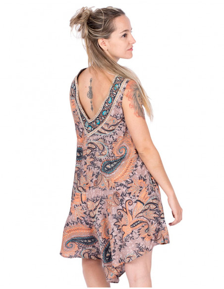 Overall bedrucktes Kleid