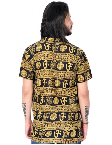 Yellow and Black Shirt