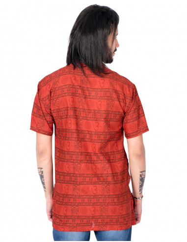 Red Hippie Shirt