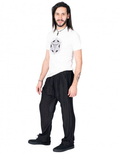 Pantalon droit noir