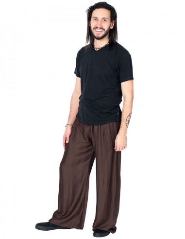 Pantaloni hippie a gamba larga