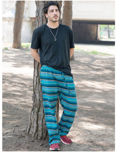 Pantalon Rayado Hombre - Tienda Hippie