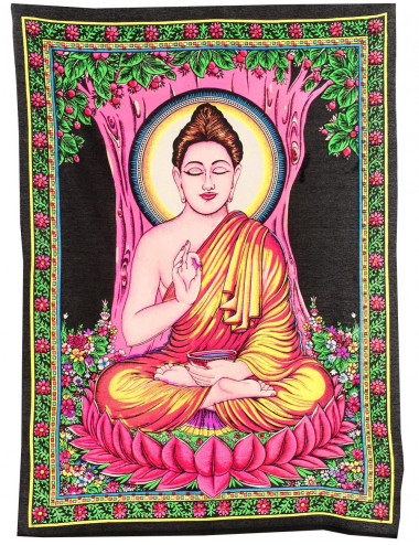 Arazzo indù Dio Buddha