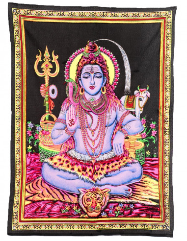 Tapestry God Shiva Meditating