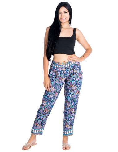 Silk Skinny Pants