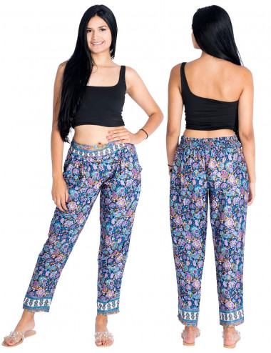 Silk Skinny Pants
