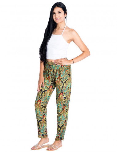 Pantaloni lunghi in seta 2