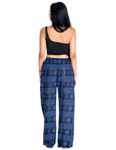 Pantaloni dritti blu