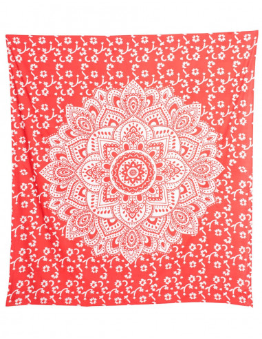 Red Double Bedspread