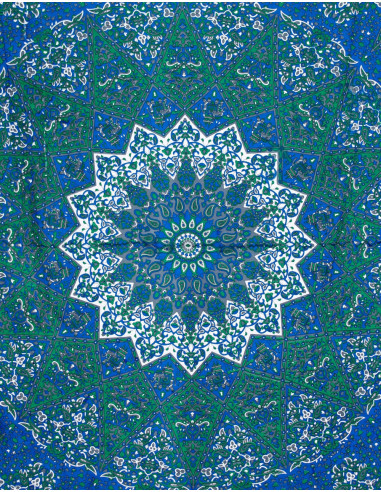 Blue Star Bedspread