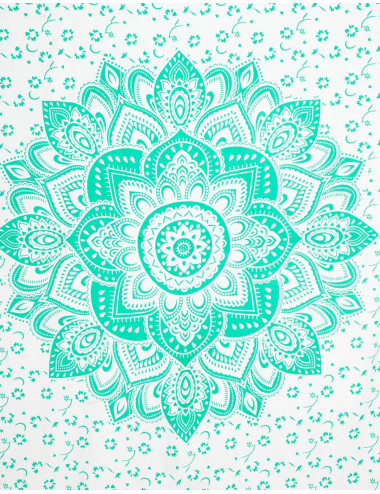 Colcha Verde Intenso