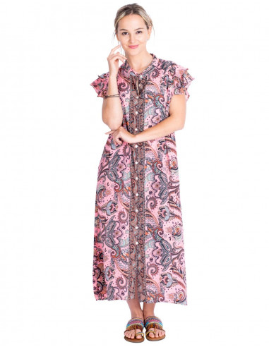Silk Shirt Dress
