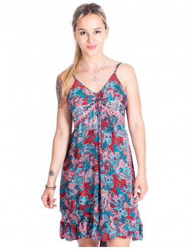 Robe fraîche multicolore 2