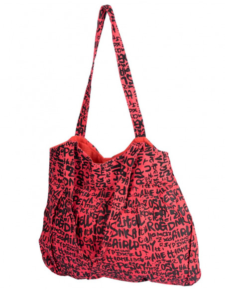 Black Letters Bag