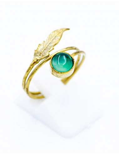 Bague Spirale avec Pierre 2