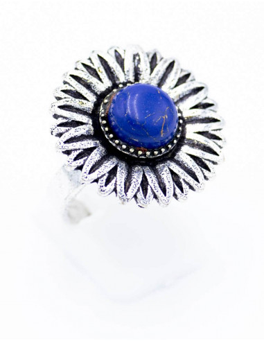 anillo-hippie-tallado-flor-piedra-azul