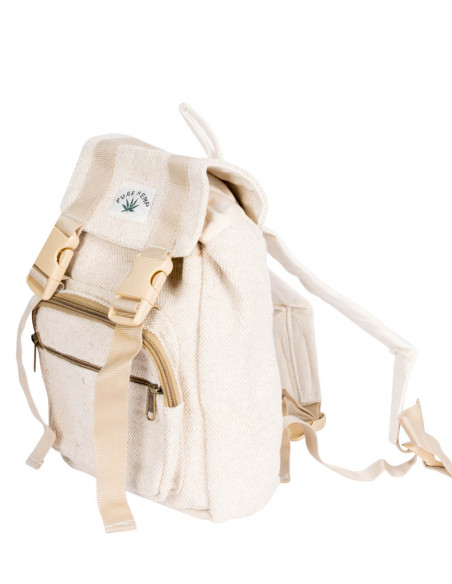 Mochila pequena de cânhamo