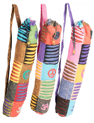 Sac de yoga multicolore